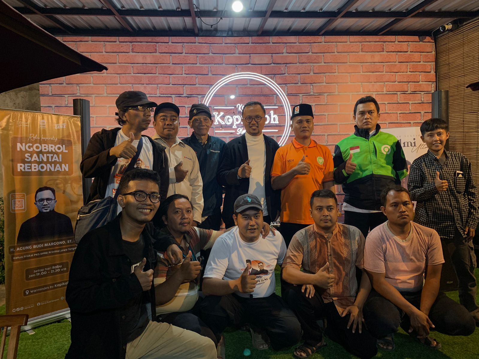 Di Forum Rebonan, Mas Agung BM Dorong Kaum Muda Bikin Komunitas Agar Semakin Berperan Bangun Bangsa